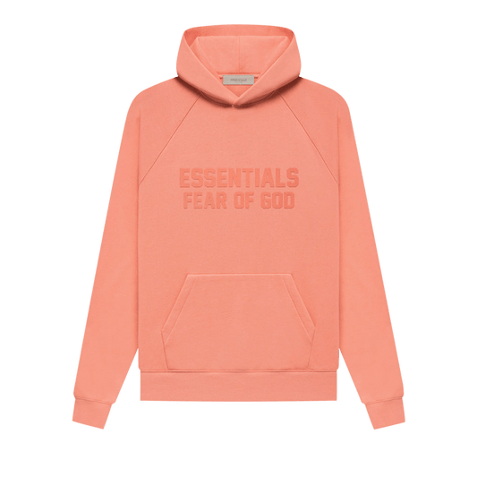 FEAR OF GOD ESSENTIALS HOODIE 'CORAL'