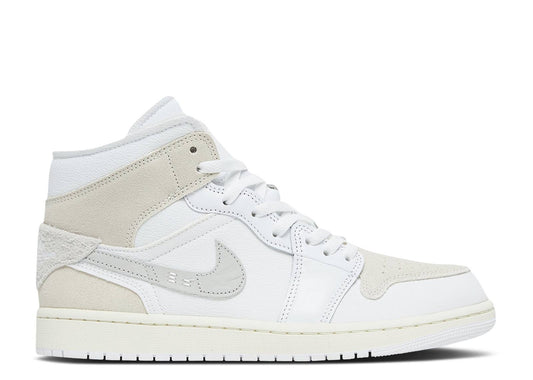 AIR JORDAN 1 MID SE CRAFT 'INSIDE OUT - WHITE SAIL'