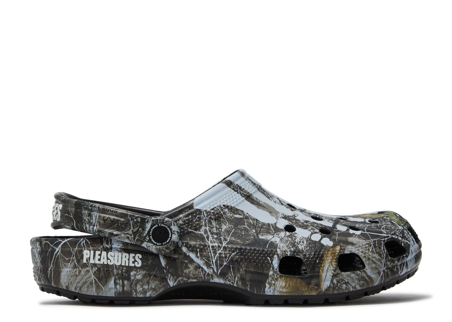 PLEASURES X REALTREE X CLASSIC CLOG 'SKELETON - EDGE CAMO'