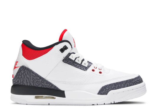 AIR JORDAN 3 RETRO DENIM SE GS 'FIRE RED'