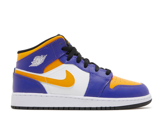 AIR JORDAN 1 MID GS 'LAKERS'