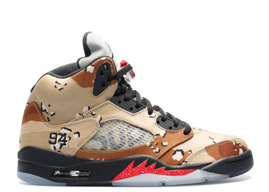 SUPREME X AIR JORDAN 5 RETRO 'DESERT CAMO'