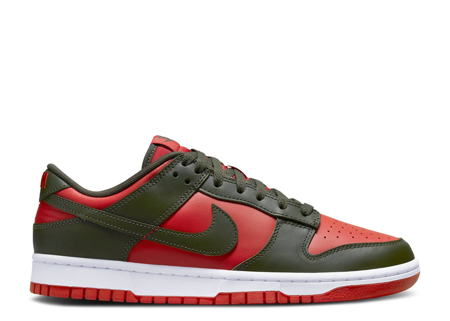 DUNK LOW 'CARGO KHAKI MYSTIC RED'