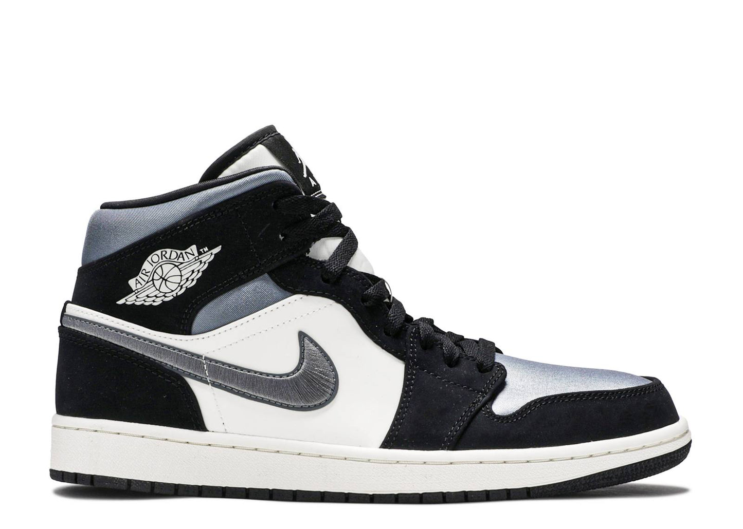 AIR JORDAN 1 MID SE 'SATIN SMOKE GREY'