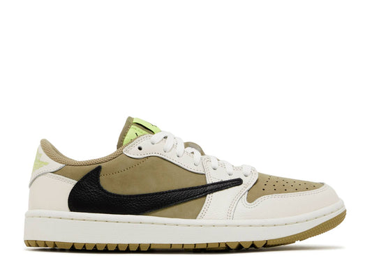 TRAVIS SCOTT X AIR JORDAN 1 LOW GOLF 'NEUTRAL OLIVE'