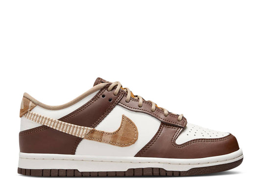 DUNK LOW GS 'PLAID BROWN'