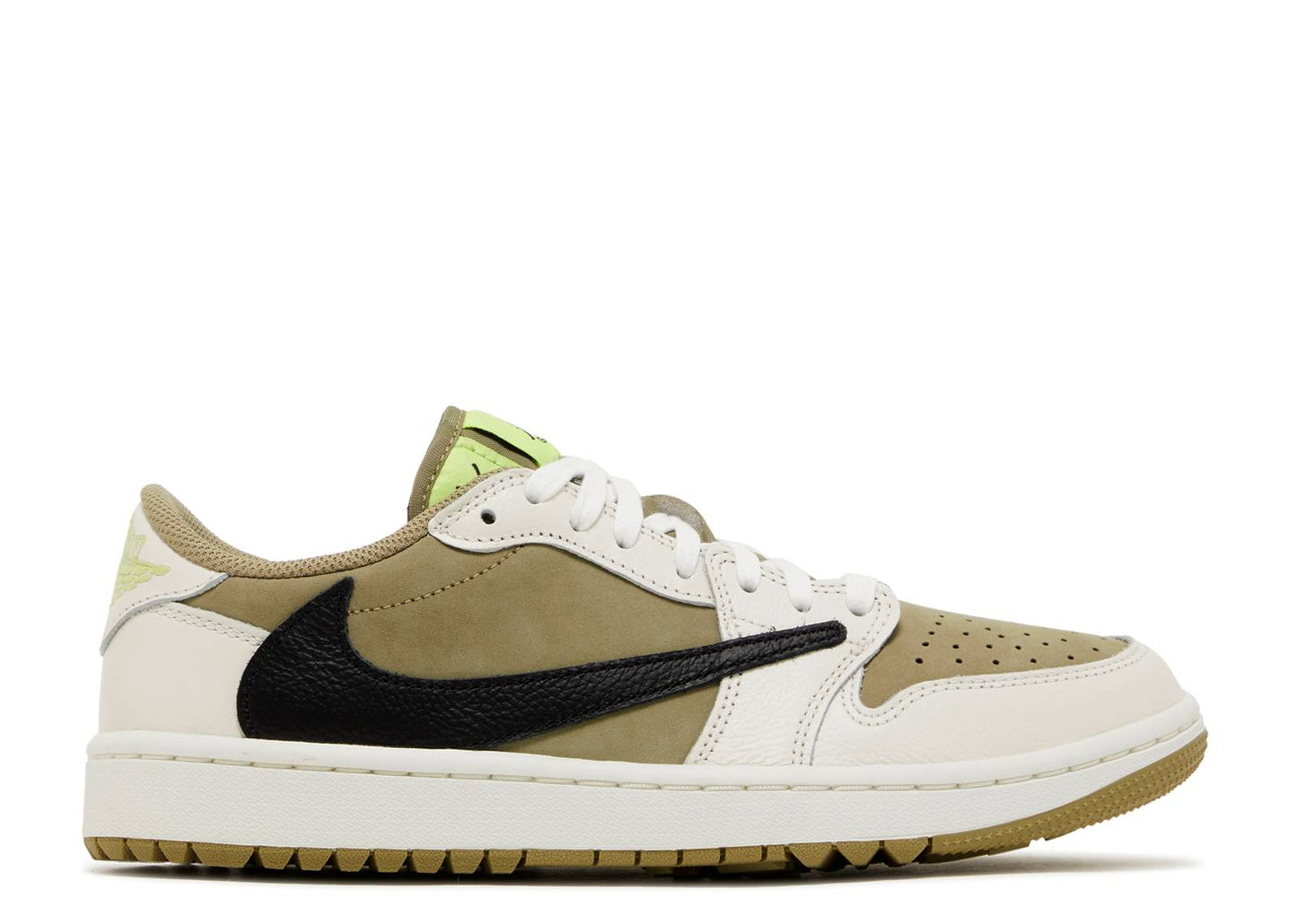 TRAVIS SCOTT X AIR JORDAN 1 LOW GOLF 'NEUTRAL OLIVE'