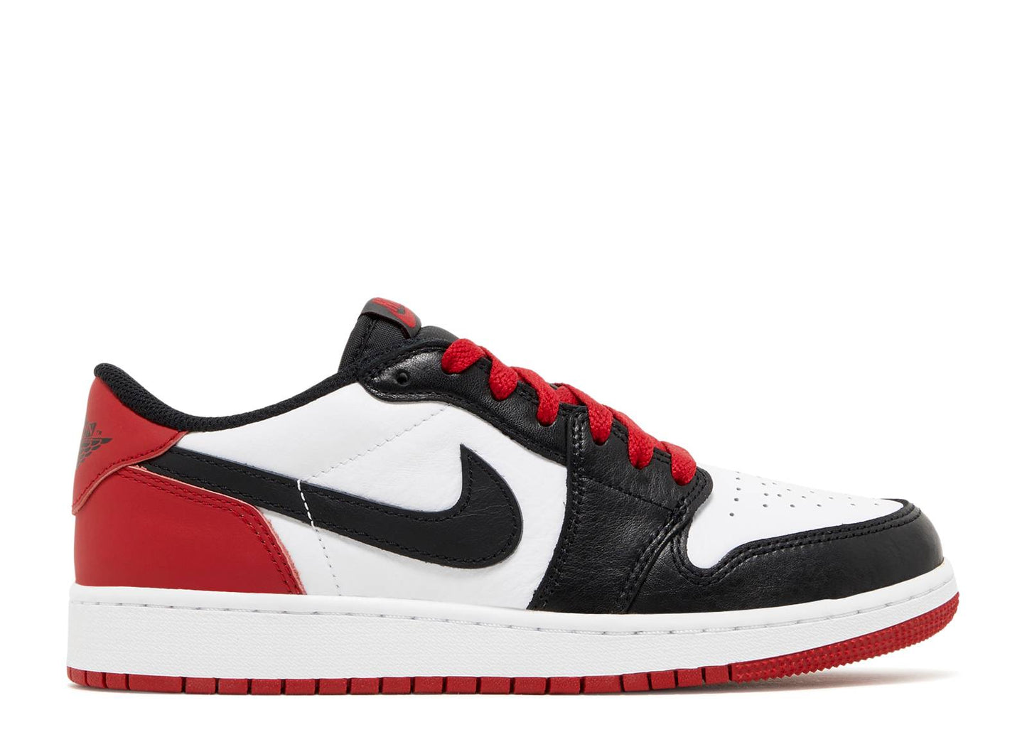 AIR JORDAN 1 RETRO LOW OG GS 'BLACK TOE'