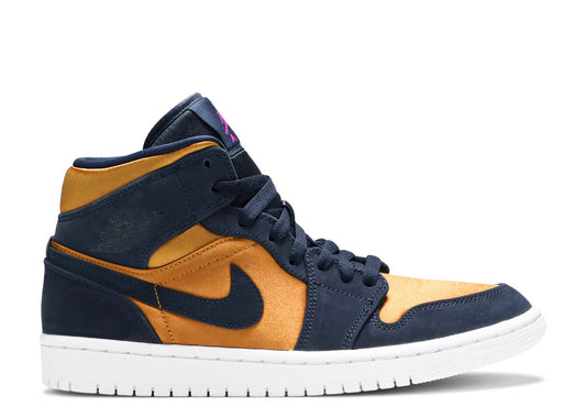 AIR JORDAN 1 MID SE PREMIUM 'STAIN GOLD'