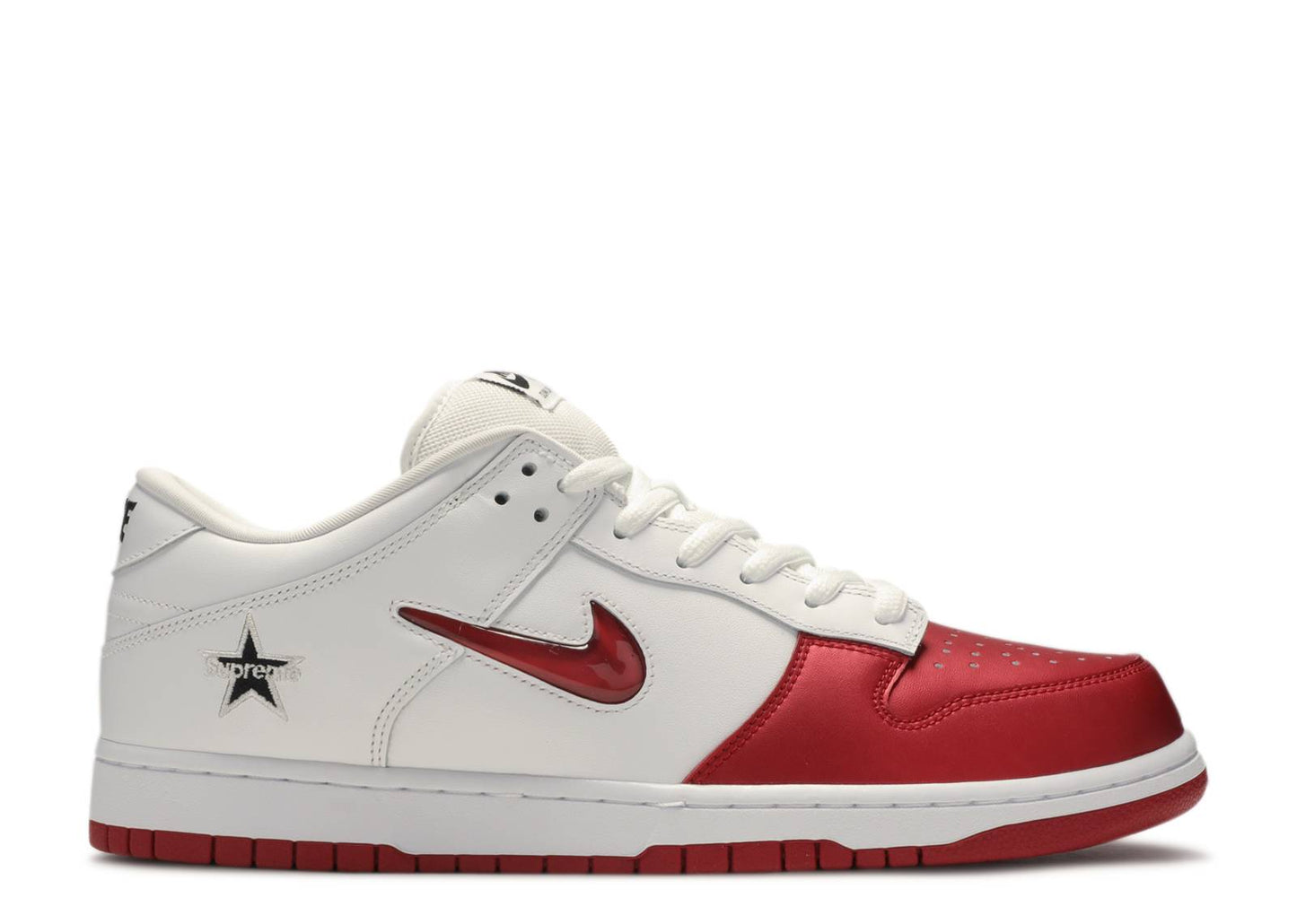 SUPREME X DUNK SB LOW 'VARSITY RED'