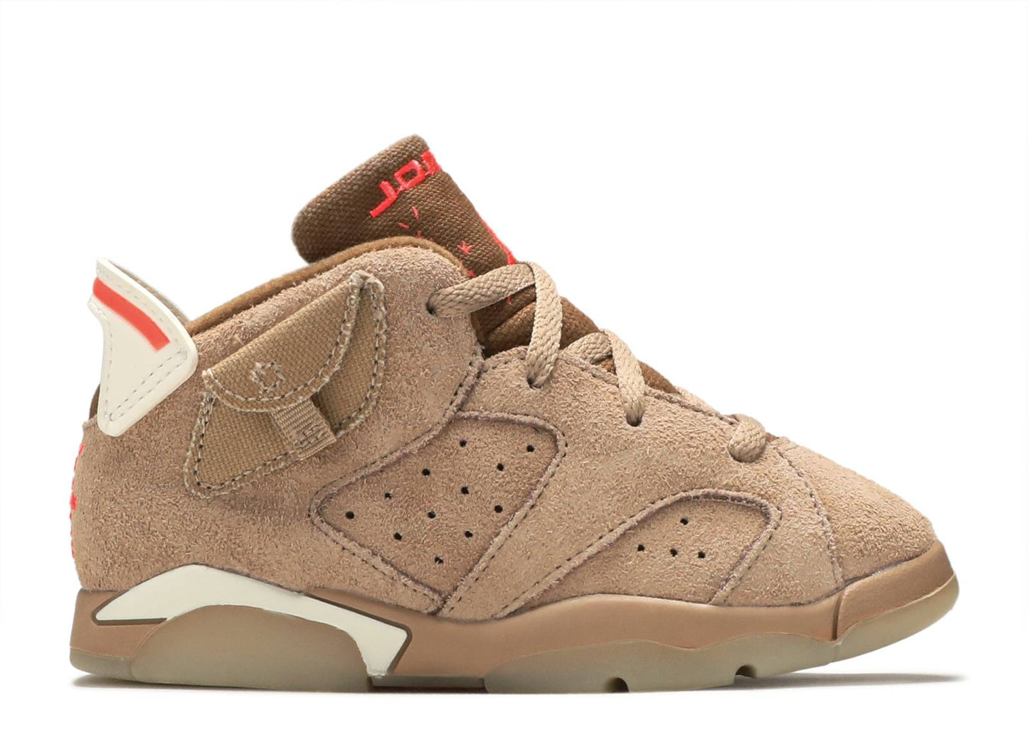 TRAVIS SCOTT X AIR JORDAN 6 RETRO TD 'BRITISH KHAKI'