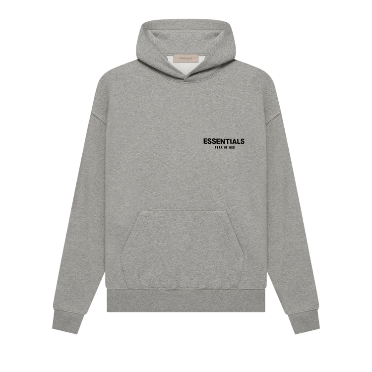 FEAR OF GOD ESSENTIALS HOODIE 'DARK OATMEAL'