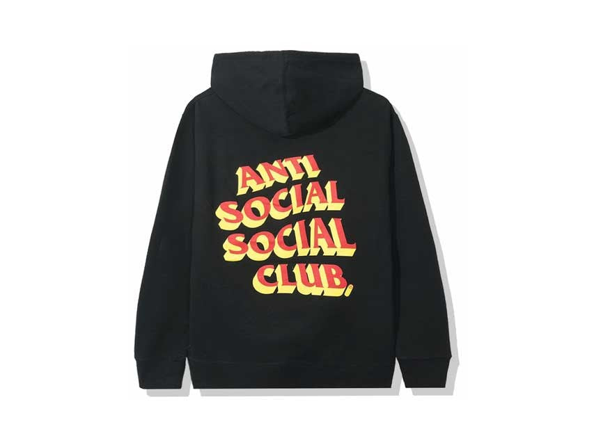 ASSC POPCORN HOODIE "BLACK"