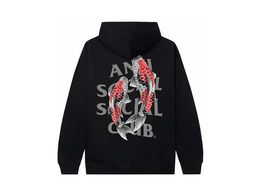 ASSC KOI ORNAMENTAL HOODIE "BLACK"