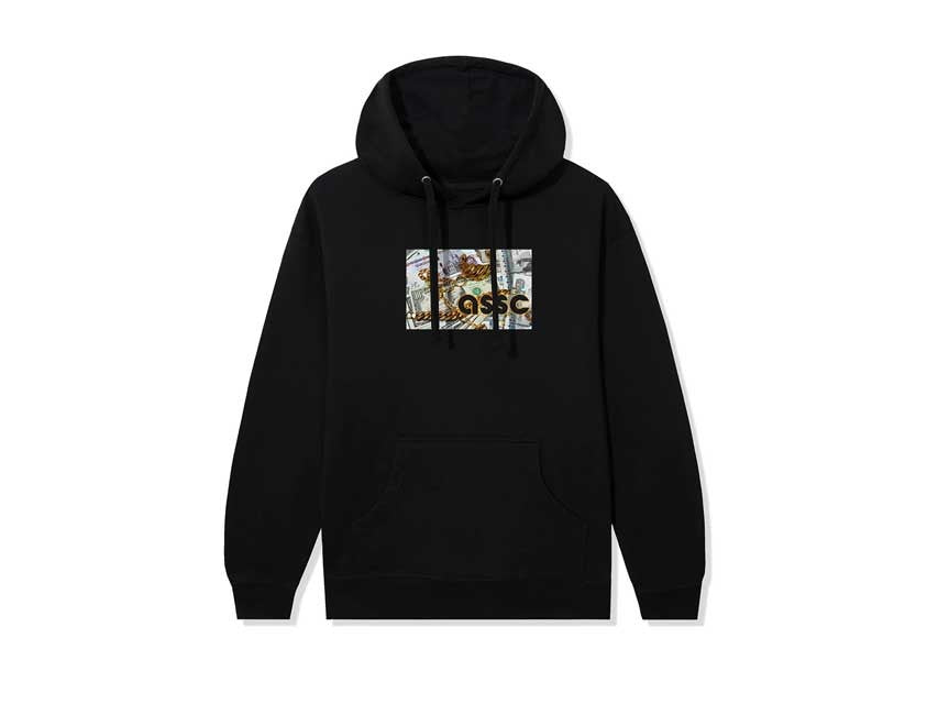 ASSC NONCHALANT HOODIE "BLACK"