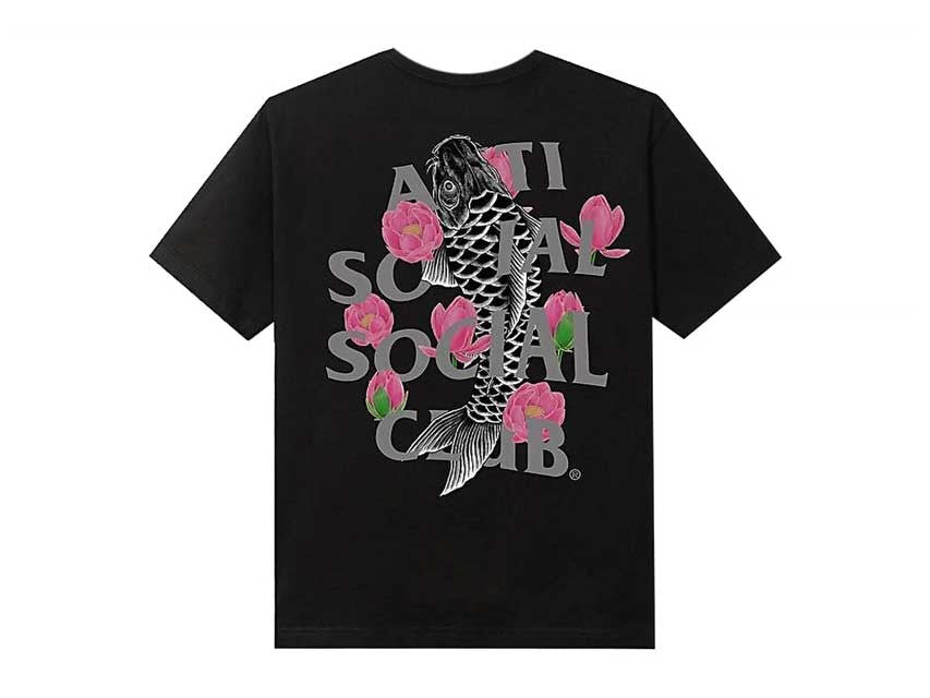 ASSC KOI ORNAMENTAL TEE "BLACK"