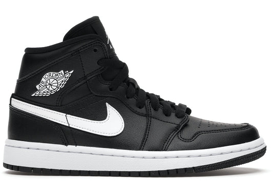 AIR JORDAN 1 MID BLACKWHITE 05