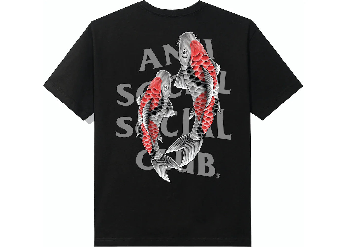 ASSC KOI GARDEN TEE "BLACK"