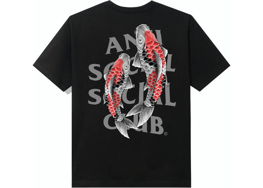 ASSC KOI GARDEN TEE "BLACK"