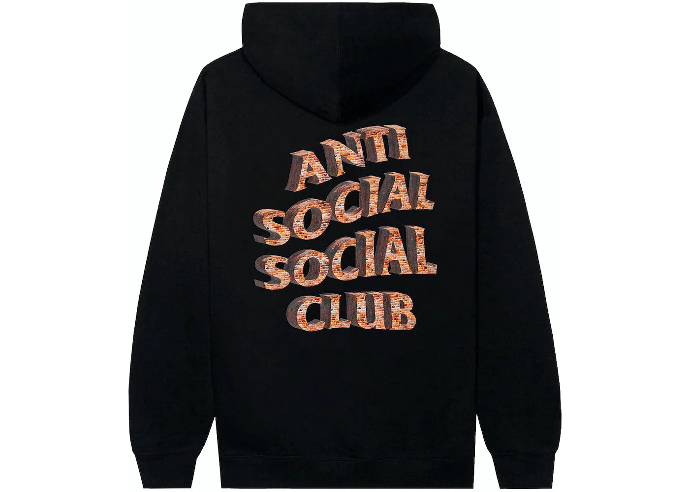 ASSC WHITE PICKET FENCE HOODIE "BLACK"