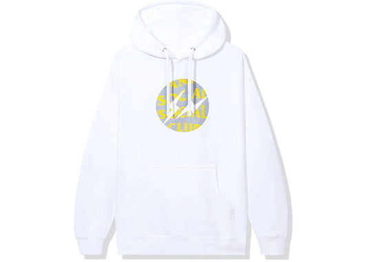 ASSC X FRAGMENT CALLED INTERFERENCE HOODIE "WHITE/YELLOW"