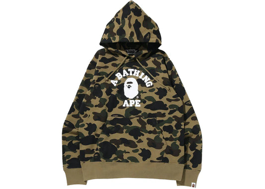 BAPE COLLEGE PULLOVER HOODIE 2021 "GREY "