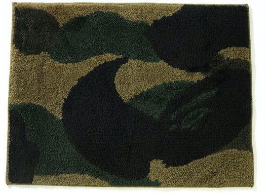 BAPE ABC GREEN CAMO RUG MAT  "GREEN CAMO"