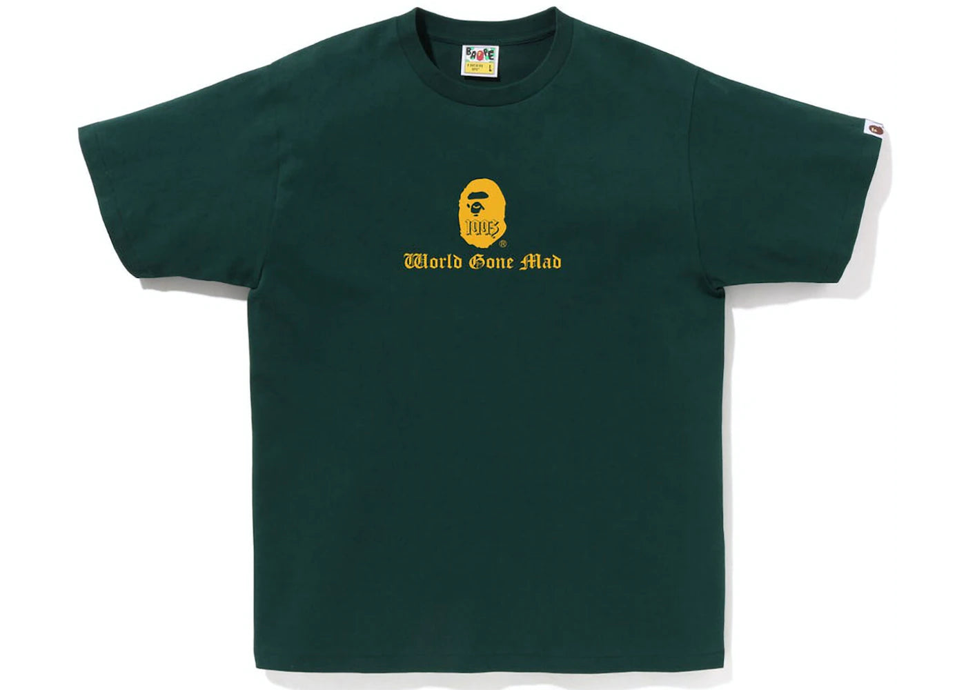 BAPE WGM MMXII LOGO TEE "GREEN"