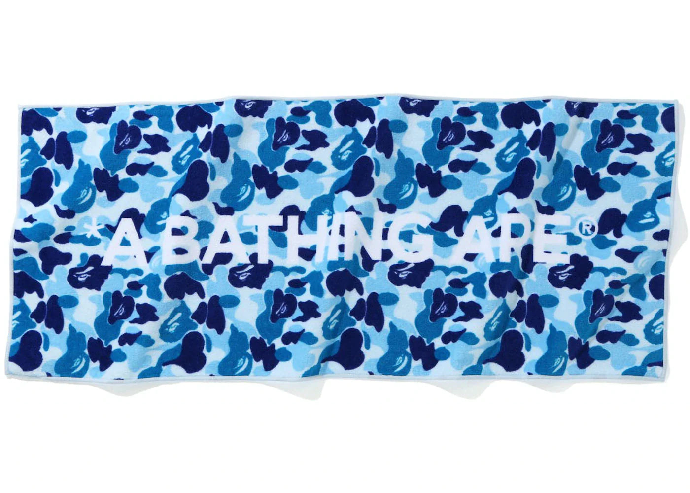 BAPE SPORTS TOWEL SS23 "WHITE/BLUE"