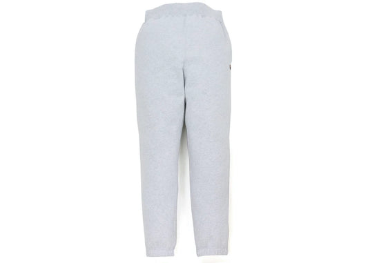 BAPE APE HEAD LOGO SWEAT PANTS "GREY"