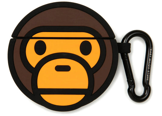 BAPE MILO HEAD COIN CASE "BROWN"