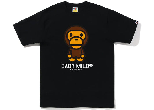 BAPE BABY MILO TOKYO TEE KIDS "BLACK"