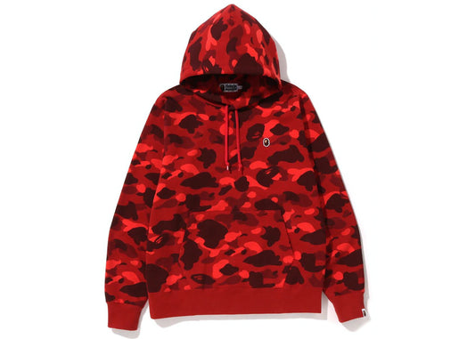 BAPE GREEN CAMO ONE POINT APE HEAD LOGO HOODIE