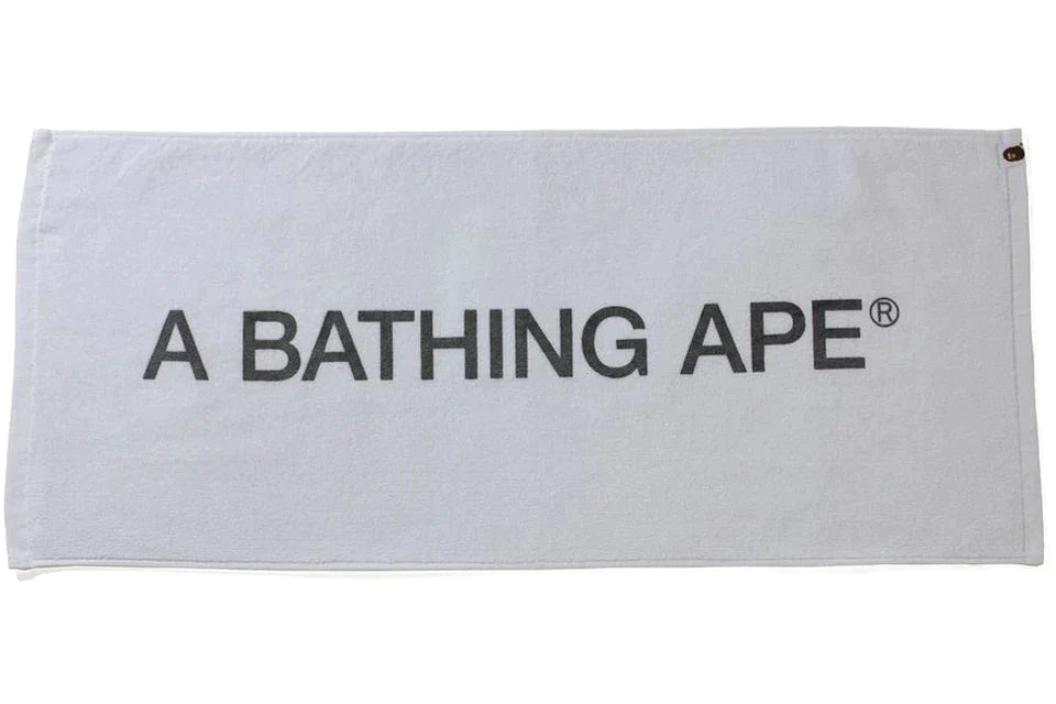 BAPE A BATHING APE TOWEL 2021 "WHITE"