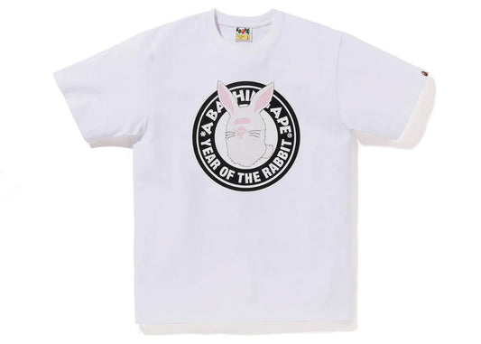 BAPE YEAR OF THE RABBIT TEE WHITE