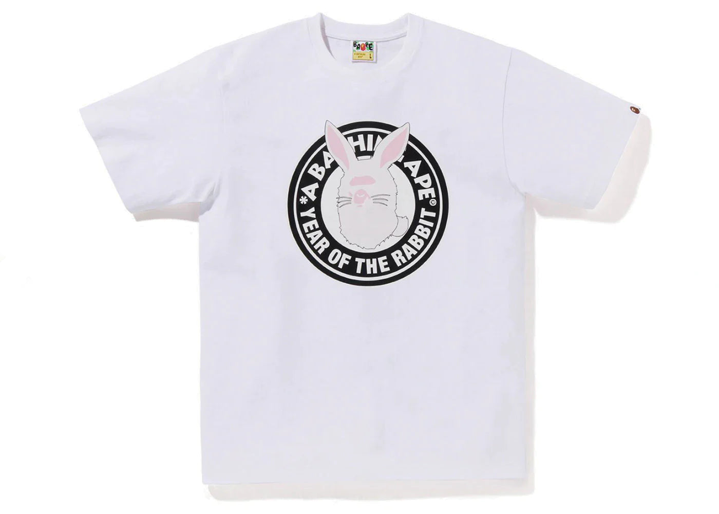 BAPE YEAR OF THE RABBIT TEE WHITE