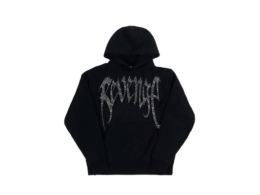 REVENGE BROKEN HEARTS HOODIE "BLACK"