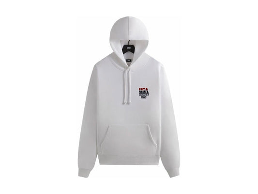 KITH USA BASKETBALL VINTAGE NELSON HOODIE "WHITE"