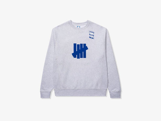 UNDEFEATED LOGO L/S TEE "GREY"