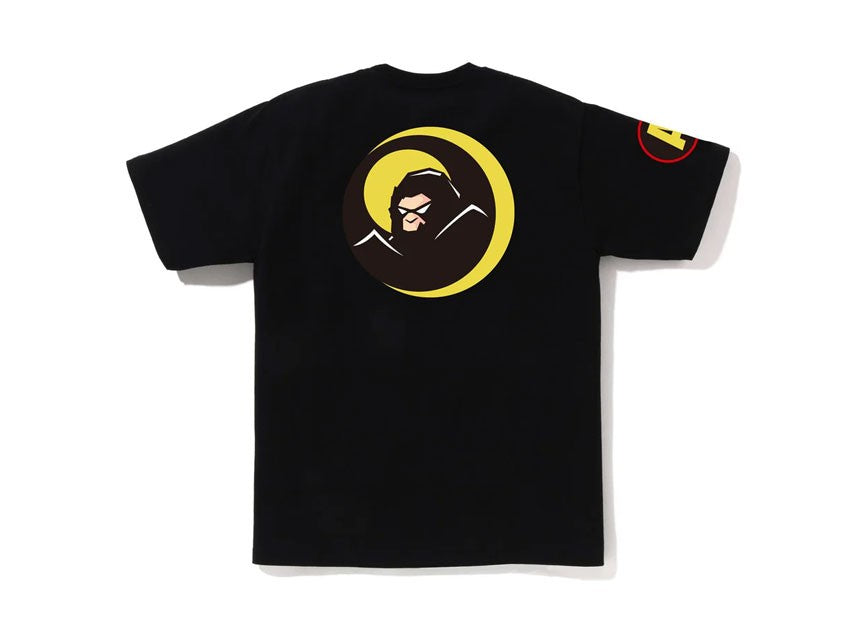 BAPE SHADOW LOGO TEE "BLACK"