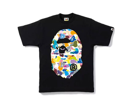 BAPE TEE BLACK "MULTI/CAMO"