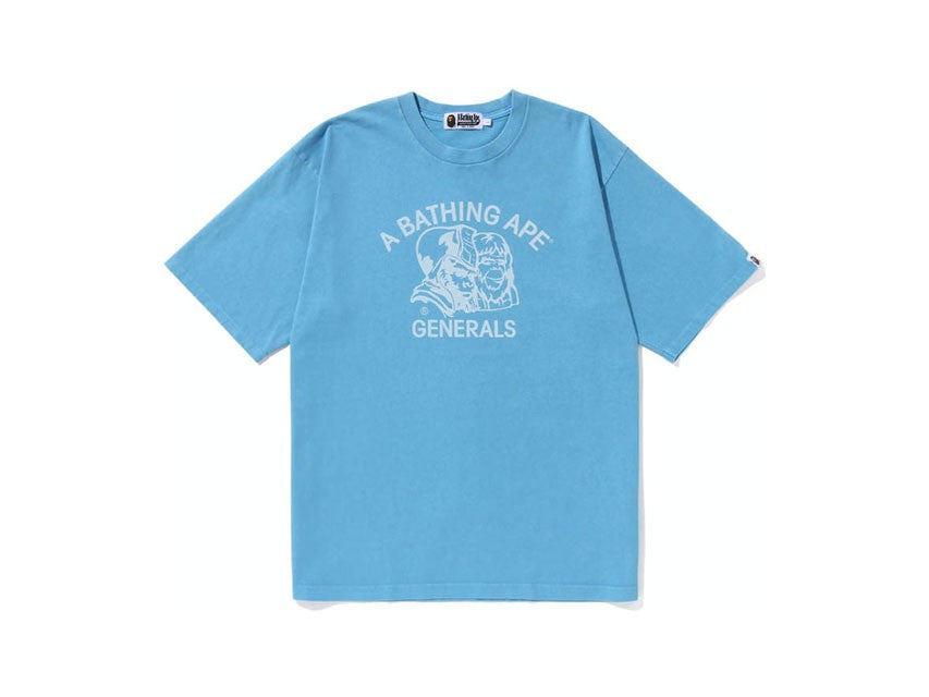 BAPE GENERAL TEE "PIGMENT DYED SAX"