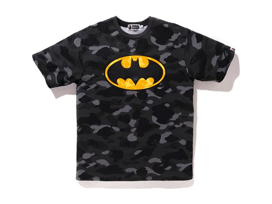 BAPE X DC BATMAN CAMO TEE "BLACK CAMO"