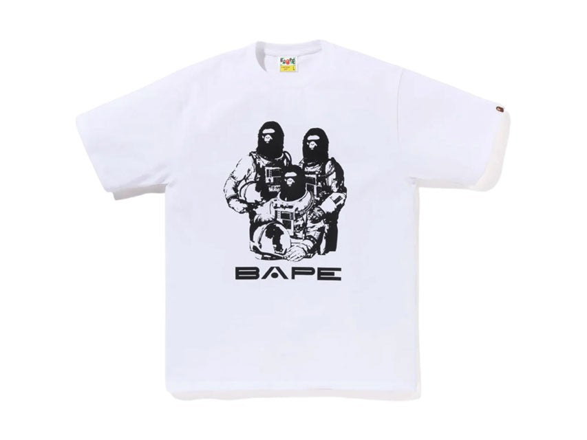 BAPE ASTRONAUTS TEE "WHITE"