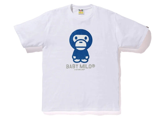 BAPE BABY MILO SOCKS  KIDS "WHITE/BLUE"