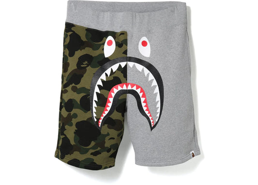 BAPE SHARK SHORT "GRAY"