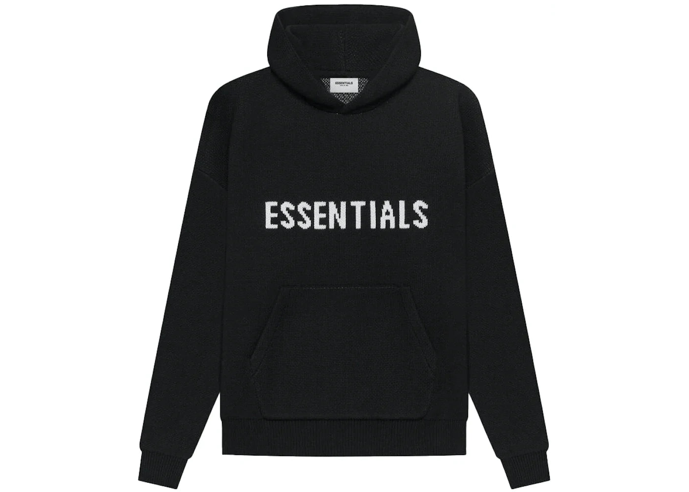 ESSENTIALS PULLOVER HOODIE SS23 "OFF BLACK"