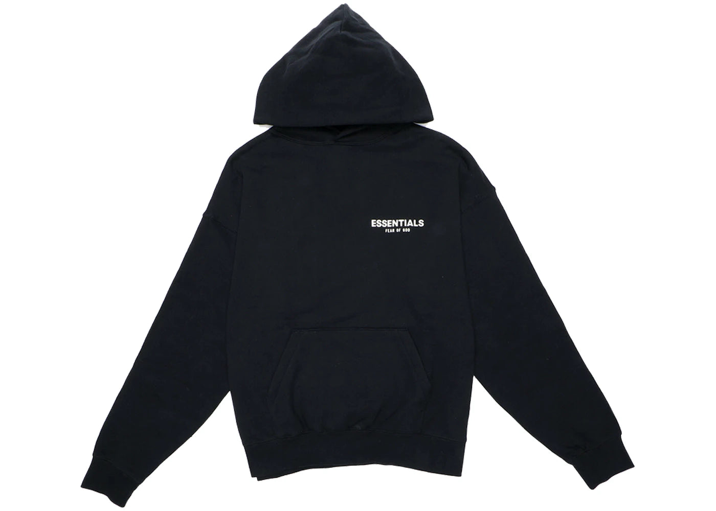 ESSENTIAL PULLOVER HOODIE "OFF BLACK"