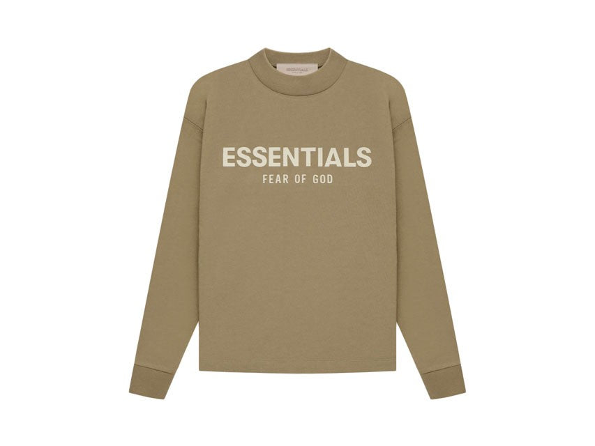 ESSENTIALS L/S TEE "OAK"