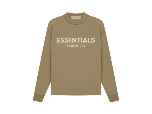 ESSENTIALS L/S TEE "OAK"